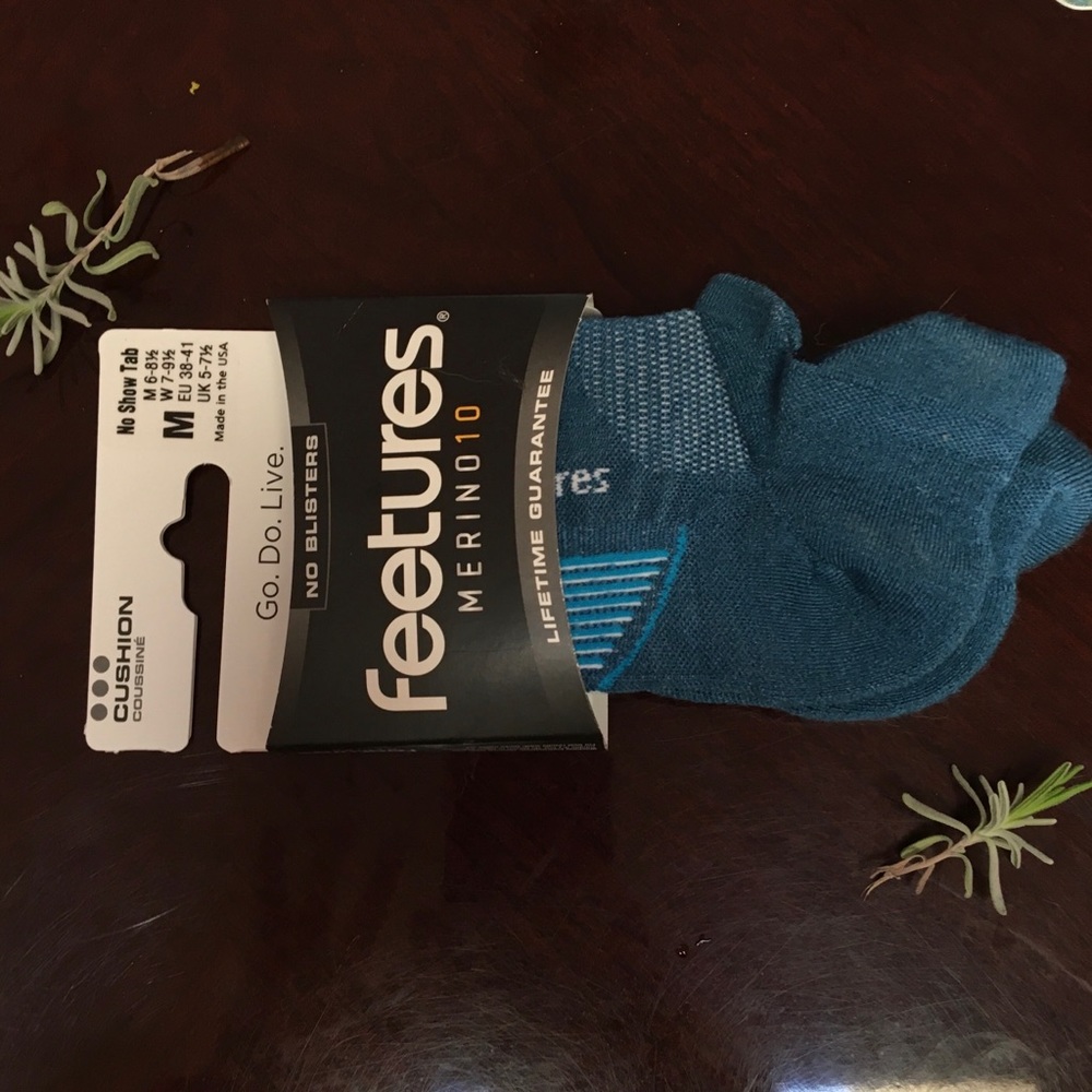 NEVER WORN Blue Women’s Socks (M)